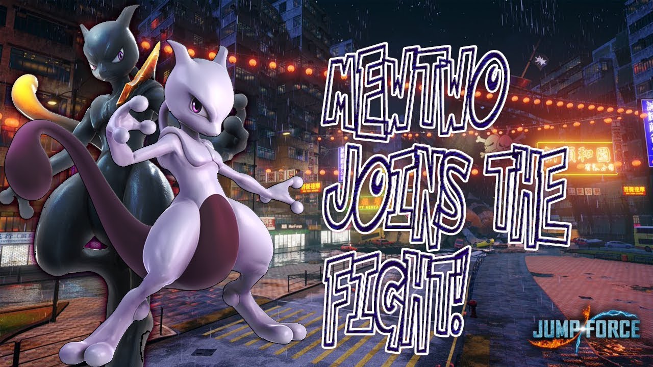 MEWTWO WITH SHADOW TRANSFORMATION! Jump Force POKEMON MOD